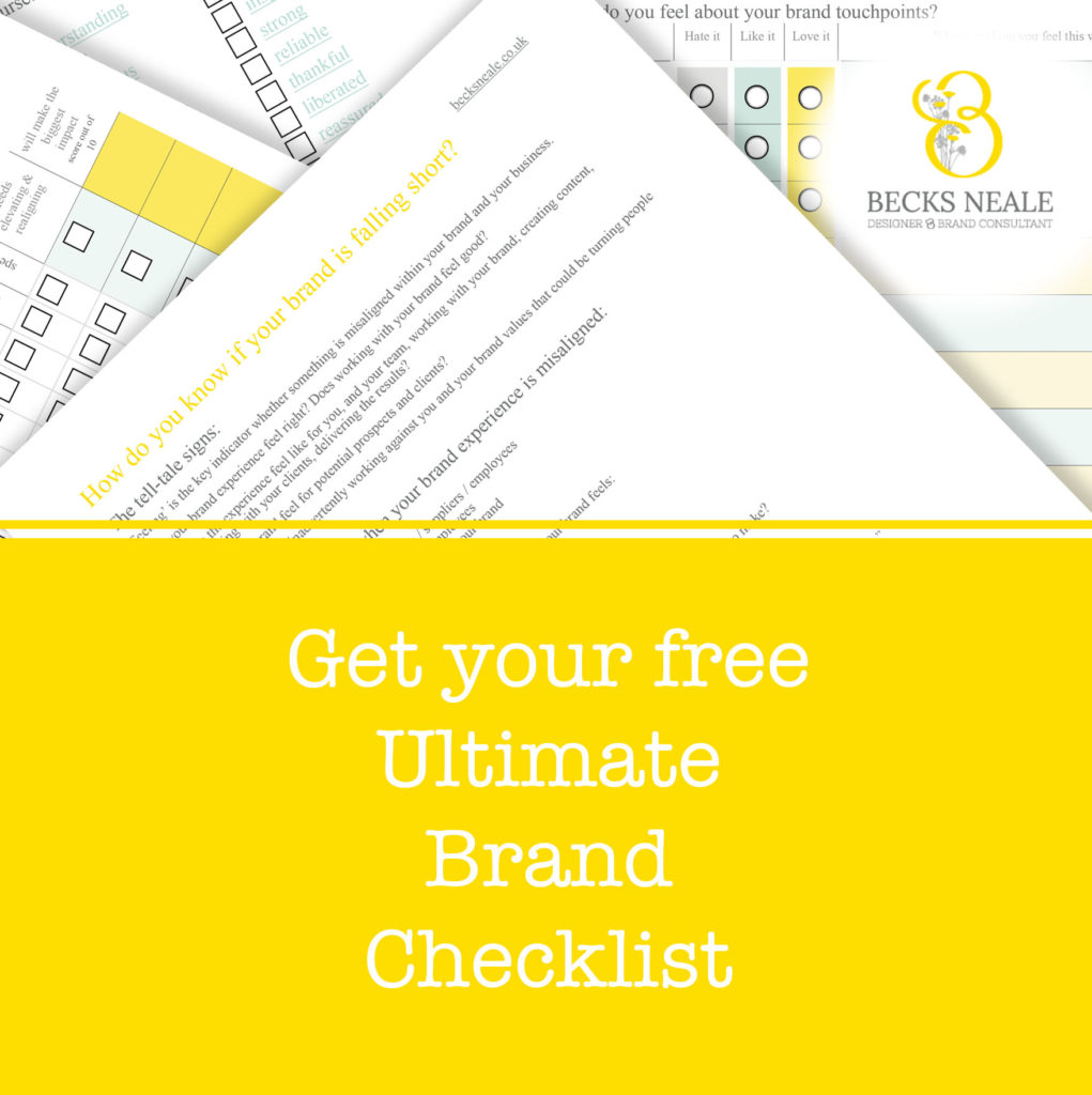 Your Ultimate Brand Checklist