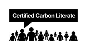 Becks Neale certified as carbon literate by the Carbon Literacy Project